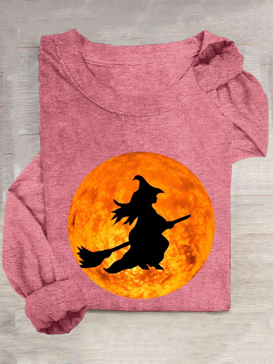 Lässig Halloween Langarm T-Shirt